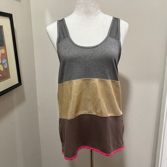 Urban Outfitters Upson Downes by William Anzevino Glitz Tank Top Size Medium - Picture 2 of 10